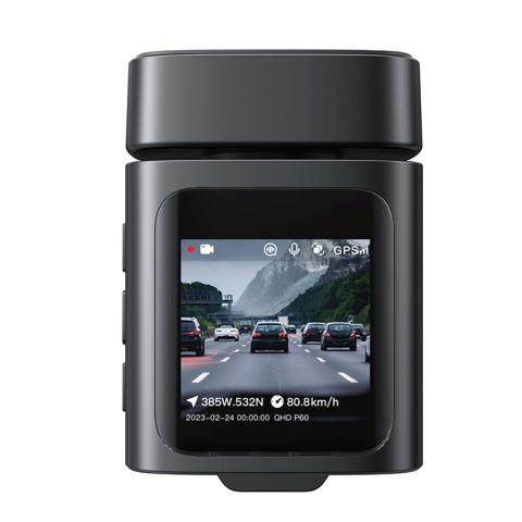 
„PrimeTrip VD1 Pro“ GPS 4K automobilio vaizdo registratorius – juodas
