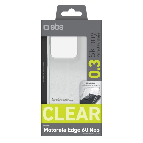 
„Motorola Edge 60 Neo“ plonas dėklas – skaidrus
