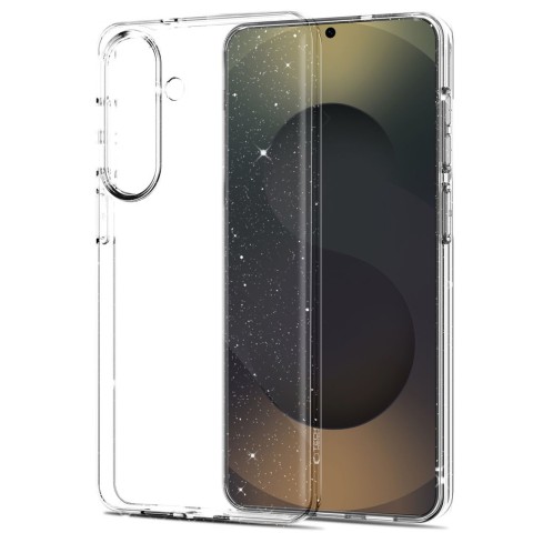 
„Samsung Galaxy S26 FlexAir“ dėklas – skaidrus blizgučiais
