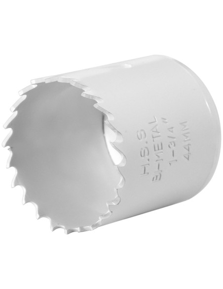 Dviejų metalų skylių pjūklo grąžtas metaliniam medienos plastikui sk. 44 mm Dviejų metalų skylių pjūklo grąžtas metaliniam medienos plastikui sk. 44 mm