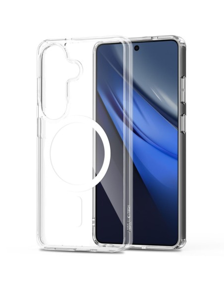 
„Samsung Galaxy A36 / A56 / A37 5G FlexAir Hybrid MagSafe“ dėklas – skaidrus
