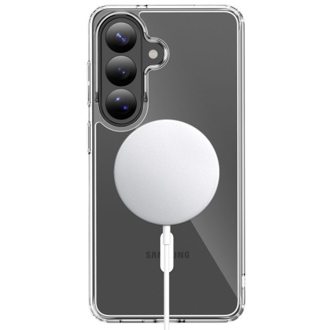 
„Samsung Galaxy A36 / A56 / A37 5G FlexAir Hybrid MagSafe“ dėklas – skaidrus
