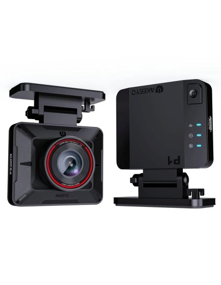 
P1 „FullHD“ 30 kadrų per sekundę vaizdo registratorius automobiliui – juodas
