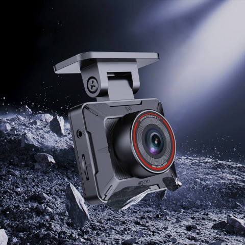 
P1 „FullHD“ 30 kadrų per sekundę vaizdo registratorius automobiliui – juodas
