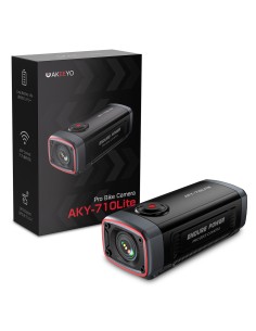 
710 Lite 1080P sportinė dviračio kamera ant vairo – juoda
