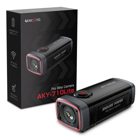 
710 Lite 1080P sportinė dviračio kamera ant vairo – juoda
