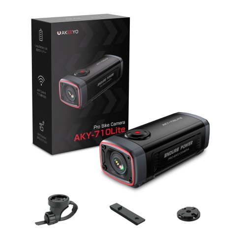 
710 Lite 1080P sportinė dviračio kamera ant vairo – juoda
