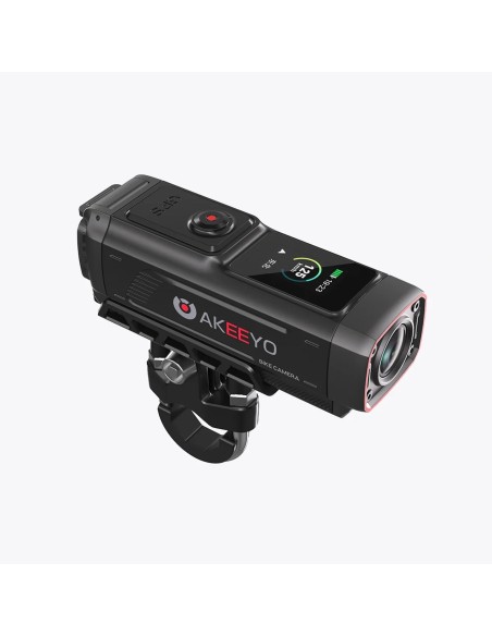 
4K sportinė kamera vaizdo įrašymo įrenginiui, skirta motociklui su vairu ir motociklui „730Pro“ – juoda
