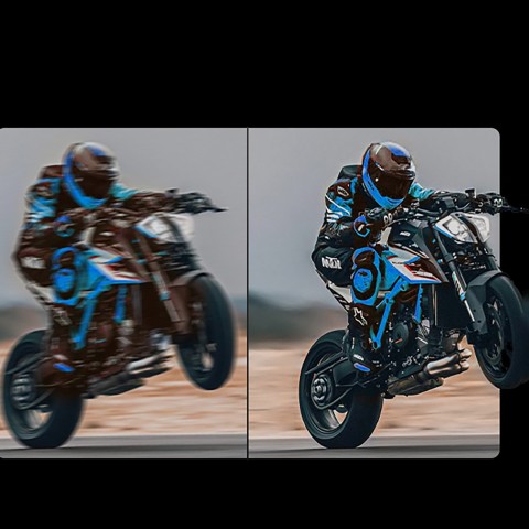
AKY-710S 4K motociklo vairo sportinė kamera vaizdo įrašymo įrenginiui - juoda
