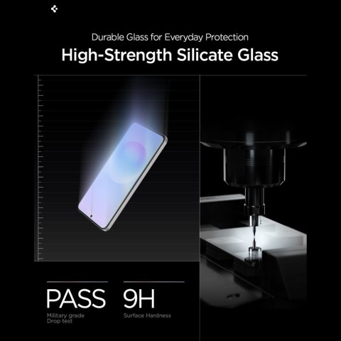 
Grūdintas stiklas, skirtas „Samsung Galaxy A57 5G Glas.tR EZ Fit Pro“ - 2 vnt.
