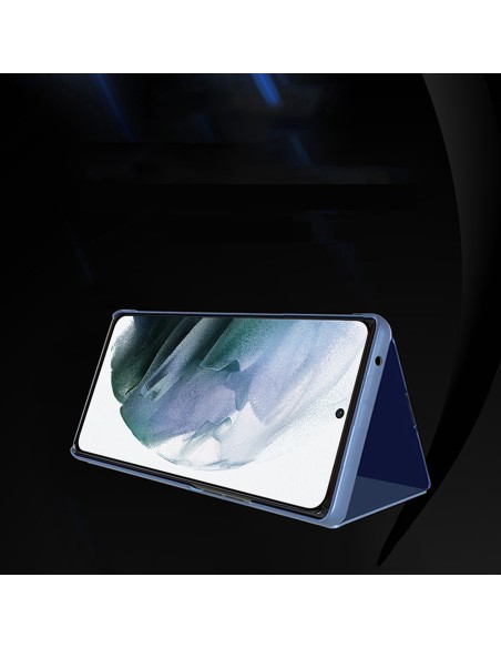 
„Samsung S24 Ultra Clear View“ dėklas – mėlynas
