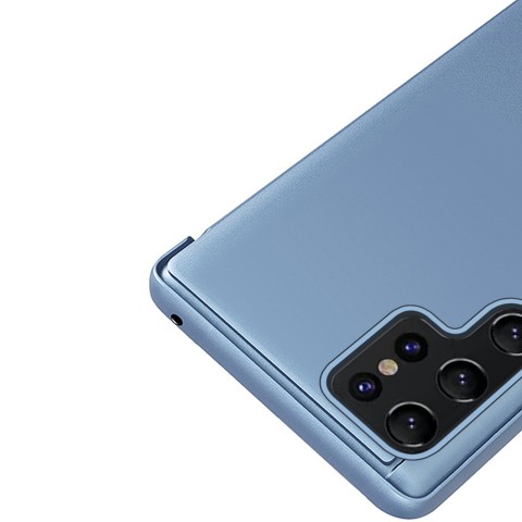 
„Samsung S24 Ultra Clear View“ dėklas – mėlynas
