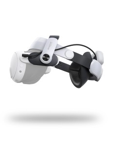 
M3 Pro dirželis „Meta Quest 3 VR“ ausinėms su B2 baterija – baltas ir juodas
