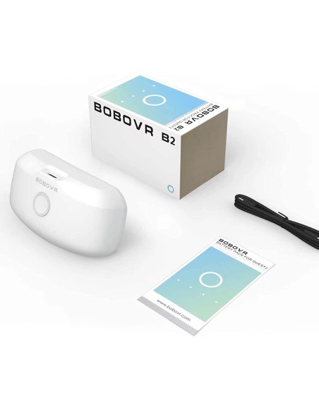 
Išorinė baterija B2, skirta BoboVR M1 / M2 / M3 galvos juostoms, 5200mAh - balta
