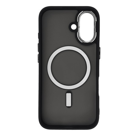 
„iPhone 16 Plus“ magnetinis „MagSafe“ dėklas – juodas
