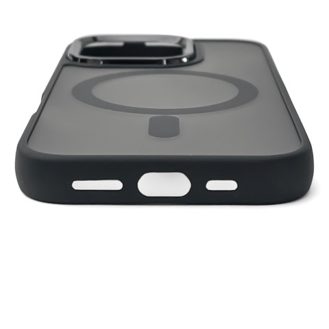 
„iPhone 16 Plus“ magnetinis „MagSafe“ dėklas – juodas
