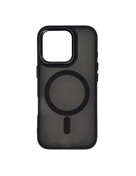 
„iPhone 16 Pro Max“ magnetinis „MagSafe“ dėklas – juodas
