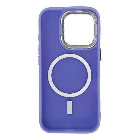 
„iPhone 16 Pro“ magnetinis „MagSafe“ dėklas – violetinis
