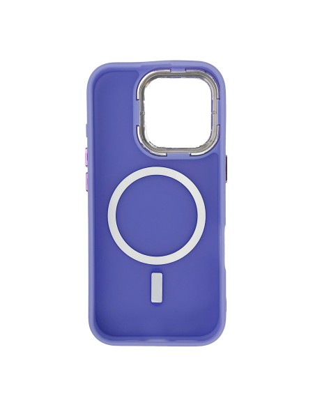
„iPhone 16 Pro“ magnetinis „MagSafe“ dėklas – violetinis

