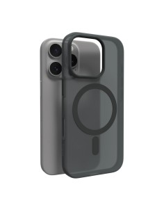 
„Puro Daylight MagSafe“ silikoninis dėklas, skirtas „iPhone 16 Pro“ – juodas
