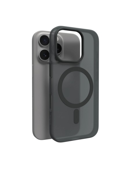 
„Puro Daylight MagSafe“ silikoninis dėklas, skirtas „iPhone 16 Pro“ – juodas
