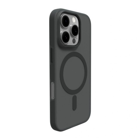 
„Puro Daylight MagSafe“ silikoninis dėklas, skirtas „iPhone 16 Pro“ – juodas
