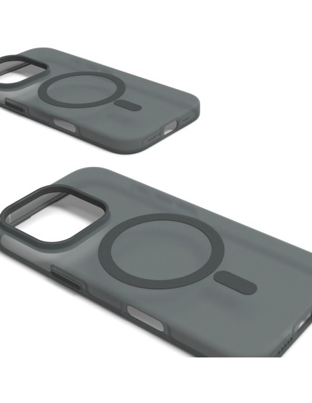
„Puro Daylight MagSafe“ silikoninis dėklas, skirtas „iPhone 16 Pro“ – juodas
