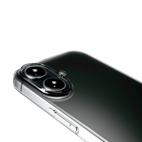 
Silikoninis dėklas, skirtas iPhone 16 Puro 03 Nude - skaidrus
