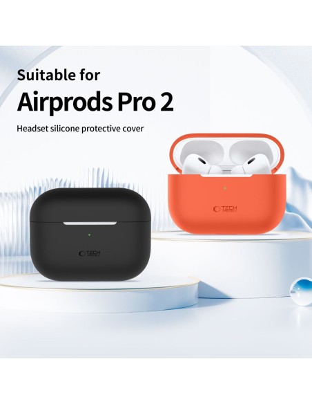 
„Apple AirPods Pro 1/ 2“ silikoninis dėklas – pilkas
