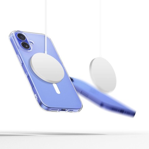 
„iPhone 16 FlexAir MagSafe“ dėklas – permatomas
