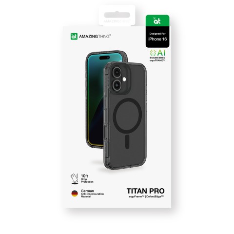
„Titan Pro Mag“ dėklas – juodas
