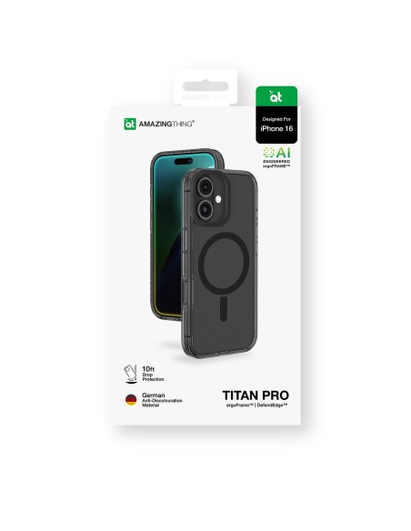 
„Titan Pro Mag“ dėklas – juodas
