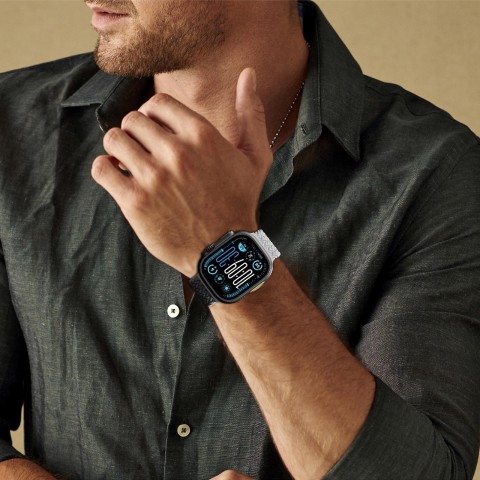 
2 „Apple Watch“ dirželių (45/ 46/ 49 mm) rinkinys – pilkai juoda / pilka
