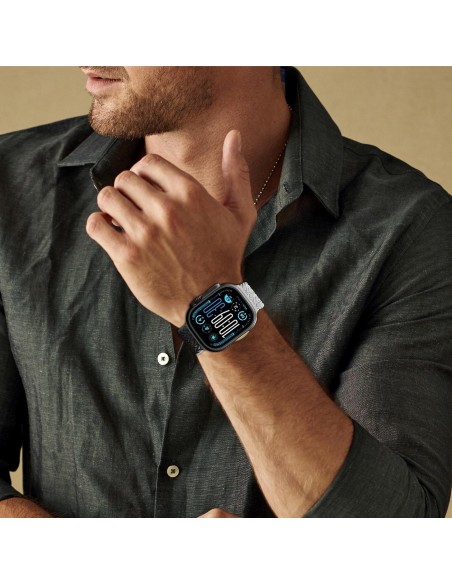 
2 „Apple Watch“ dirželių (45/ 46/ 49 mm) rinkinys – pilkai juoda / pilka
