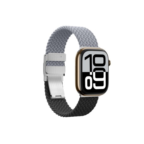 
2 „Apple Watch“ dirželių (45/ 46/ 49 mm) rinkinys – pilkai juoda / pilka
