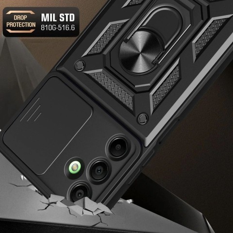 
Samsung Galaxy A17 4G / 5G CamShield Pro dėklas - juodas
