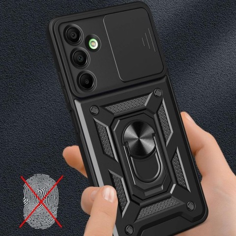 
Samsung Galaxy A17 4G / 5G CamShield Pro dėklas - juodas
