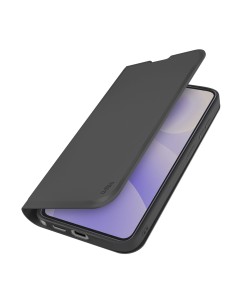 
Samsung Galaxy S26 Ultra dėklas su pinigine ir atverčiamu dangteliu – juodas
