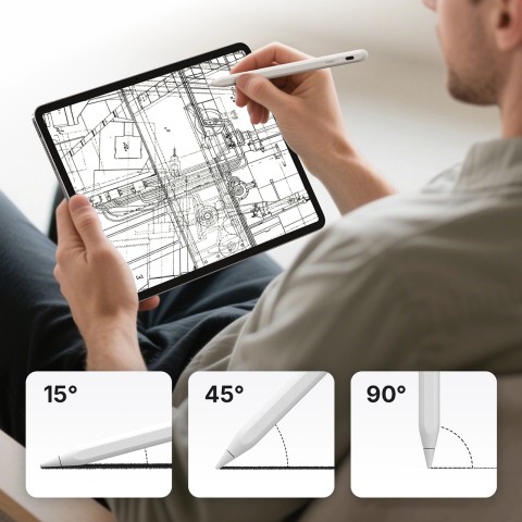
Rašiklis iPad Pencil A8 - baltas
