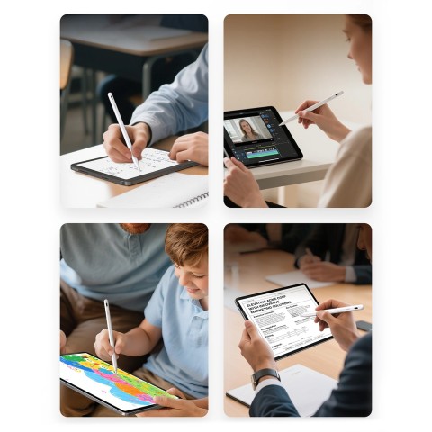 
Rašiklis iPad Pencil A8 - baltas
