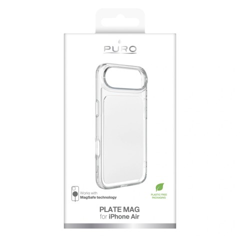
„iPhone 17 Air Plate MagSafe“ dėklas – baltas

