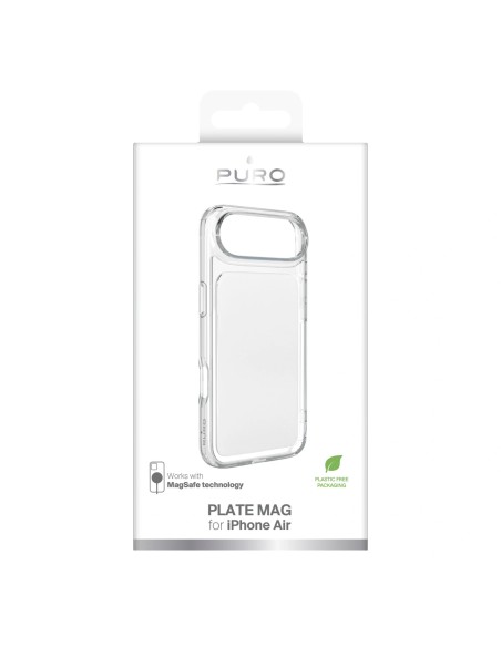 
„iPhone 17 Air Plate MagSafe“ dėklas – baltas
