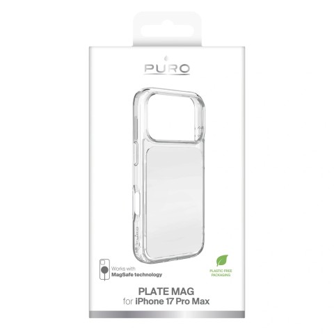 
„iPhone 17 Pro Max Plate MagSafe“ dėklas – baltas

