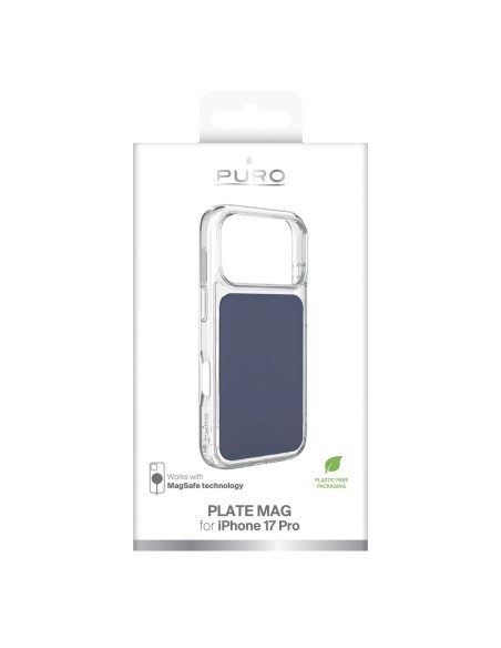 
„iPhone 17 Pro Plate Mag MagSafe“ dėklas – mėlynas
