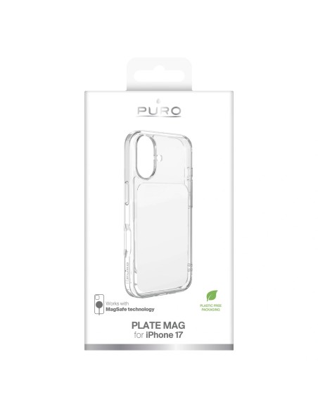 
„iPhone 17 Plate MagSafe“ dėklas – baltas
