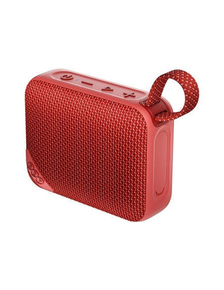 
Belaidė „Bluetooth“ kolonėlė su RGB foniniu apšvietimu IP67 – raudona
