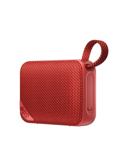 
Belaidė „Bluetooth“ kolonėlė su RGB foniniu apšvietimu IP67 – raudona
