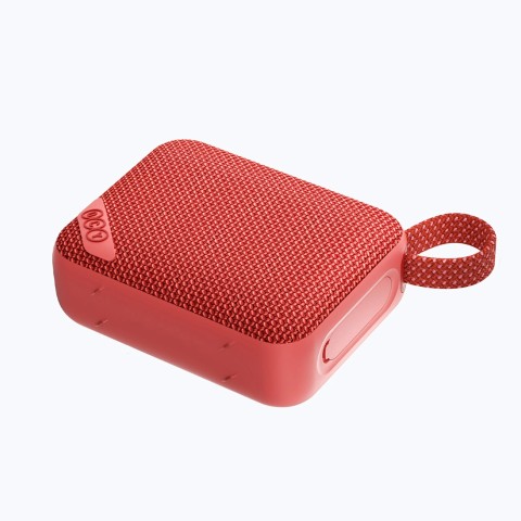 
Belaidė „Bluetooth“ kolonėlė su RGB foniniu apšvietimu IP67 – raudona

