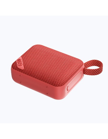 
Belaidė „Bluetooth“ kolonėlė su RGB foniniu apšvietimu IP67 – raudona
