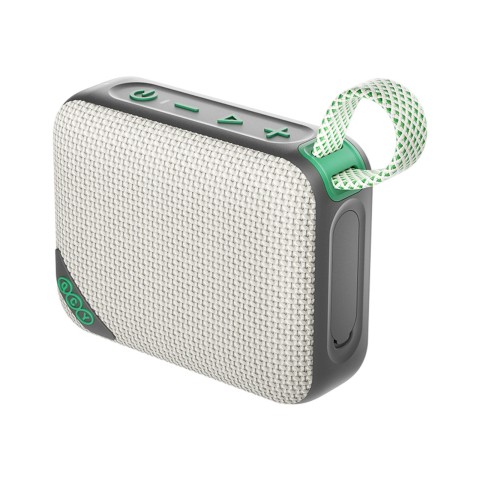 
Belaidė „Bluetooth“ kolonėlė su RGB foniniu apšvietimu, IP67, pilkai žalia
